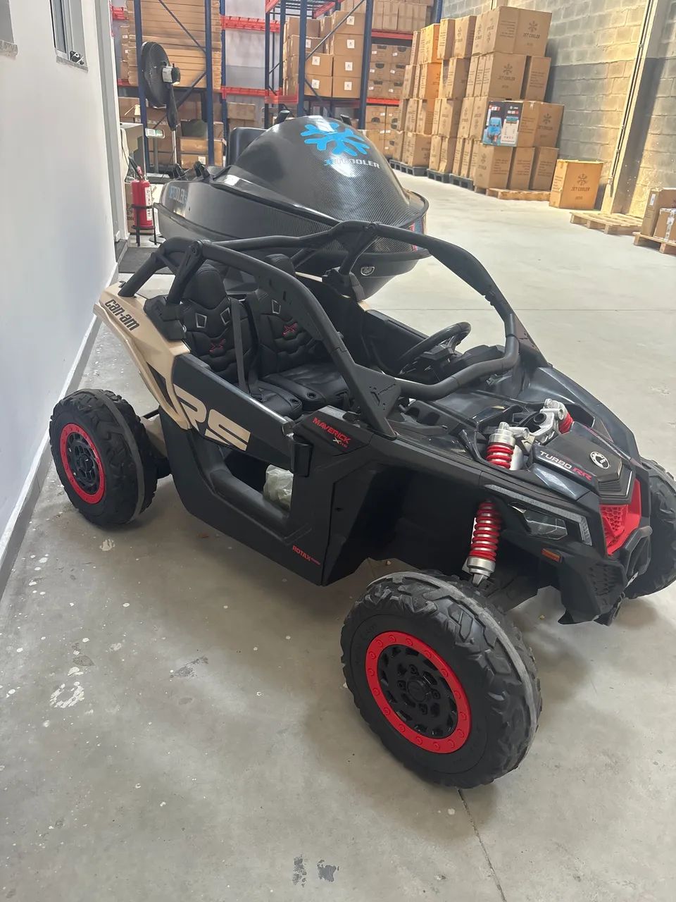 Mini UTV elétrico carro carrinho can am   - Foto 2