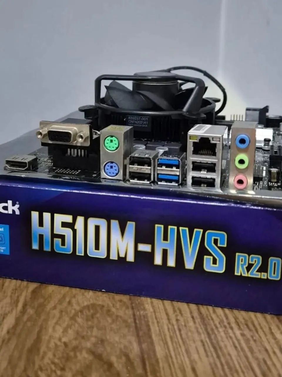 Kit upgrade Core i3-10105f + Asrock H510M-HVS R2.0 - Na Caixa