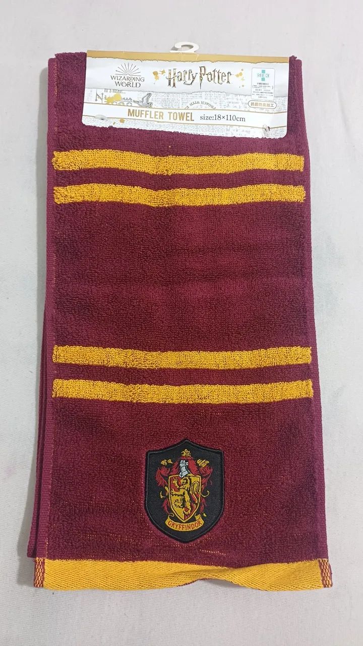Toalha cachecol Harry Potter Gryffindor