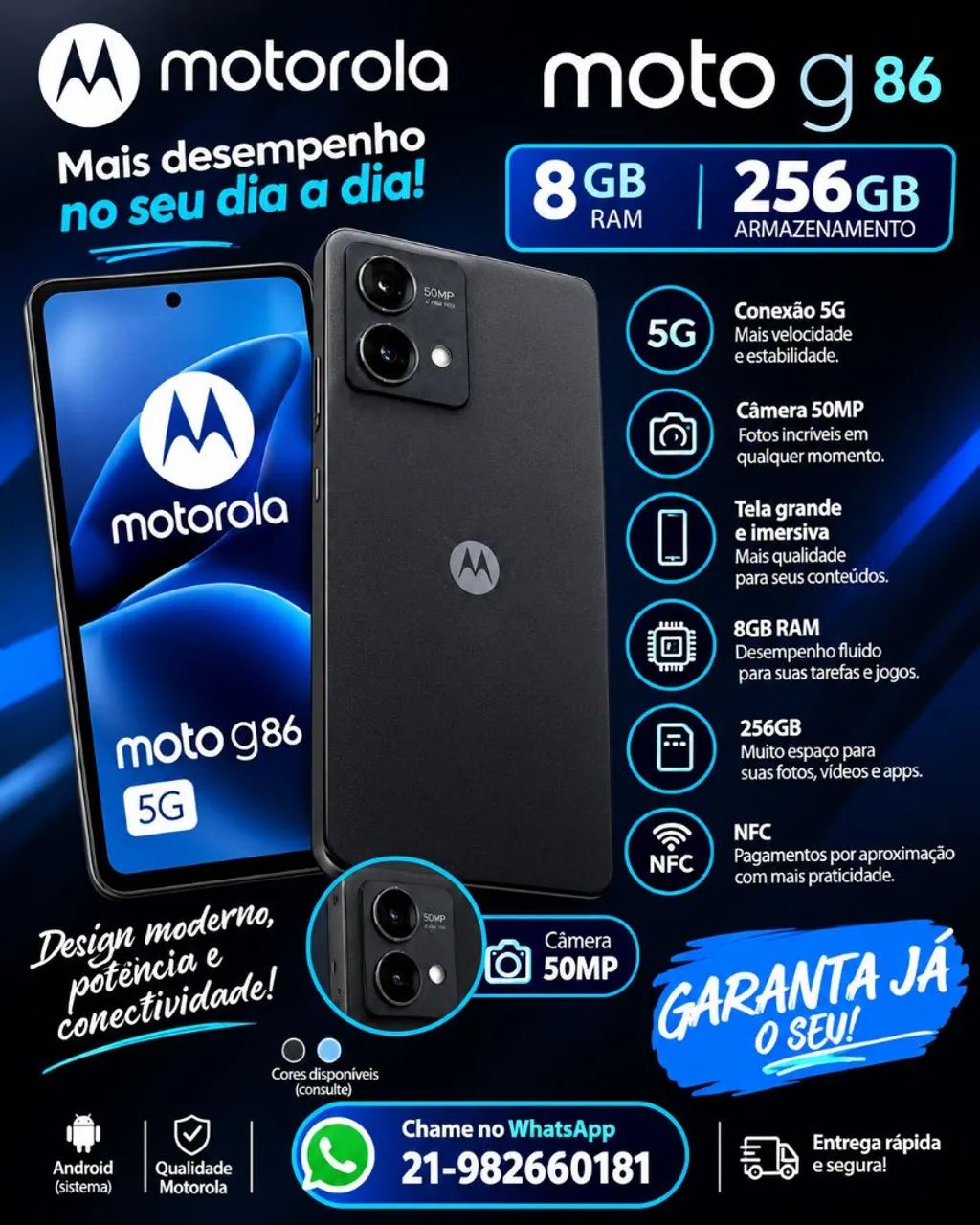 Smartphone Motorola G84