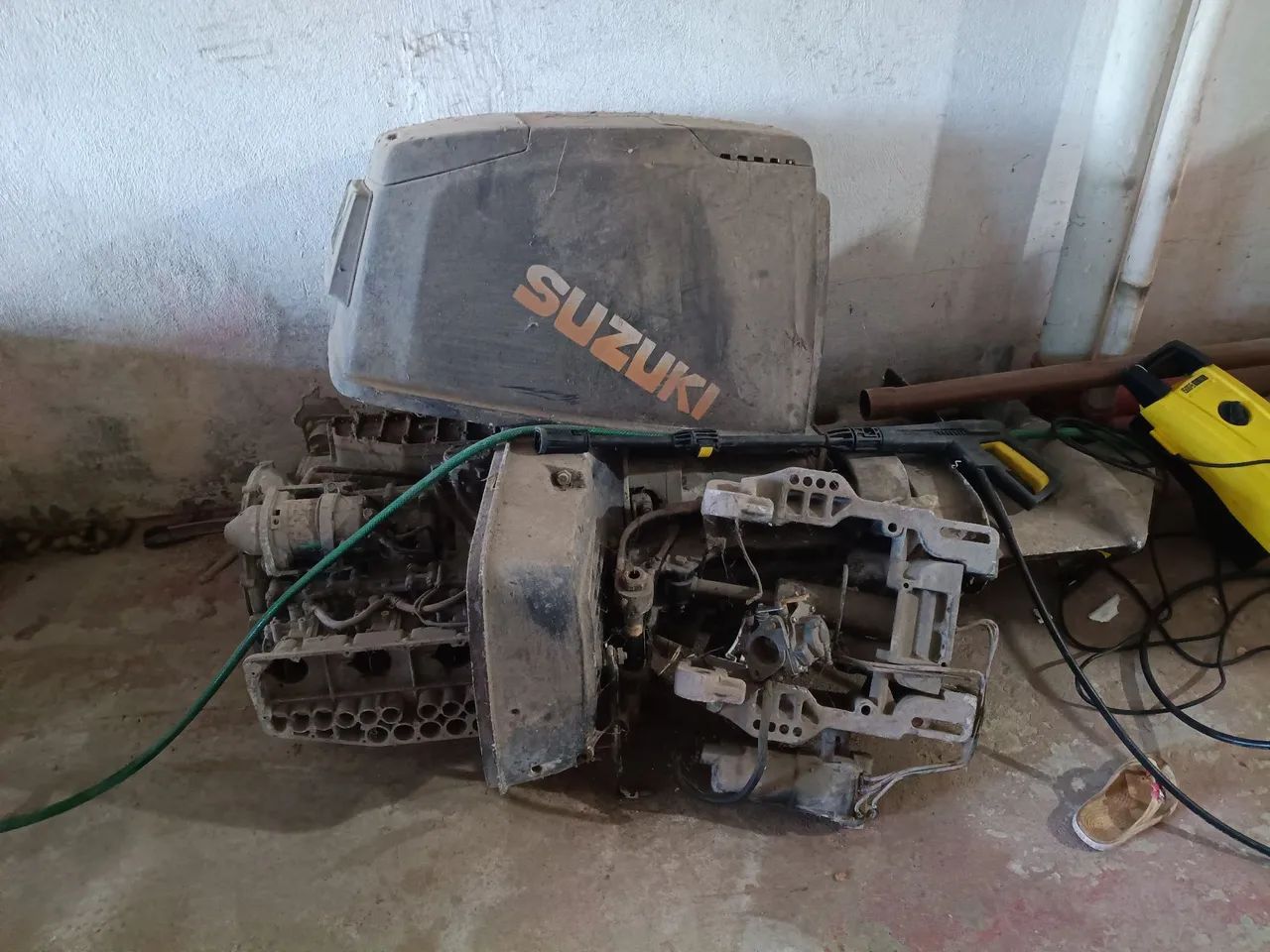 Motor para tirar peças 