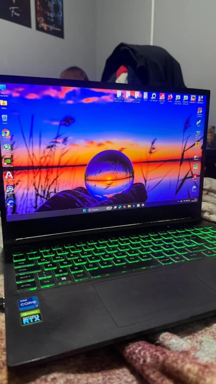 Notebook Avel A70 Mob i7 11800h + Rtx 3060 - Foto 3