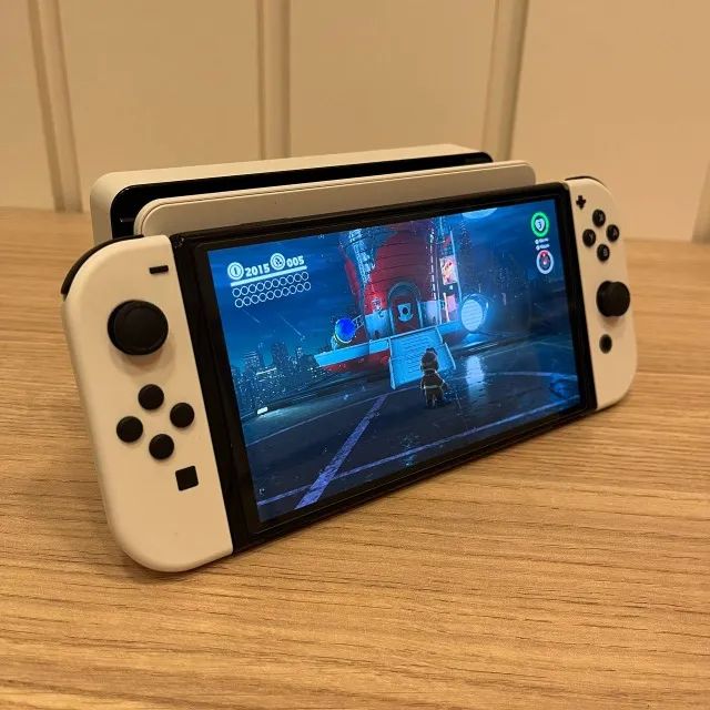 Nintendo Switch Oled Desbloqueado (Kamizake) - Case - 64Gb e 256Gb Micro SD - Foto 4