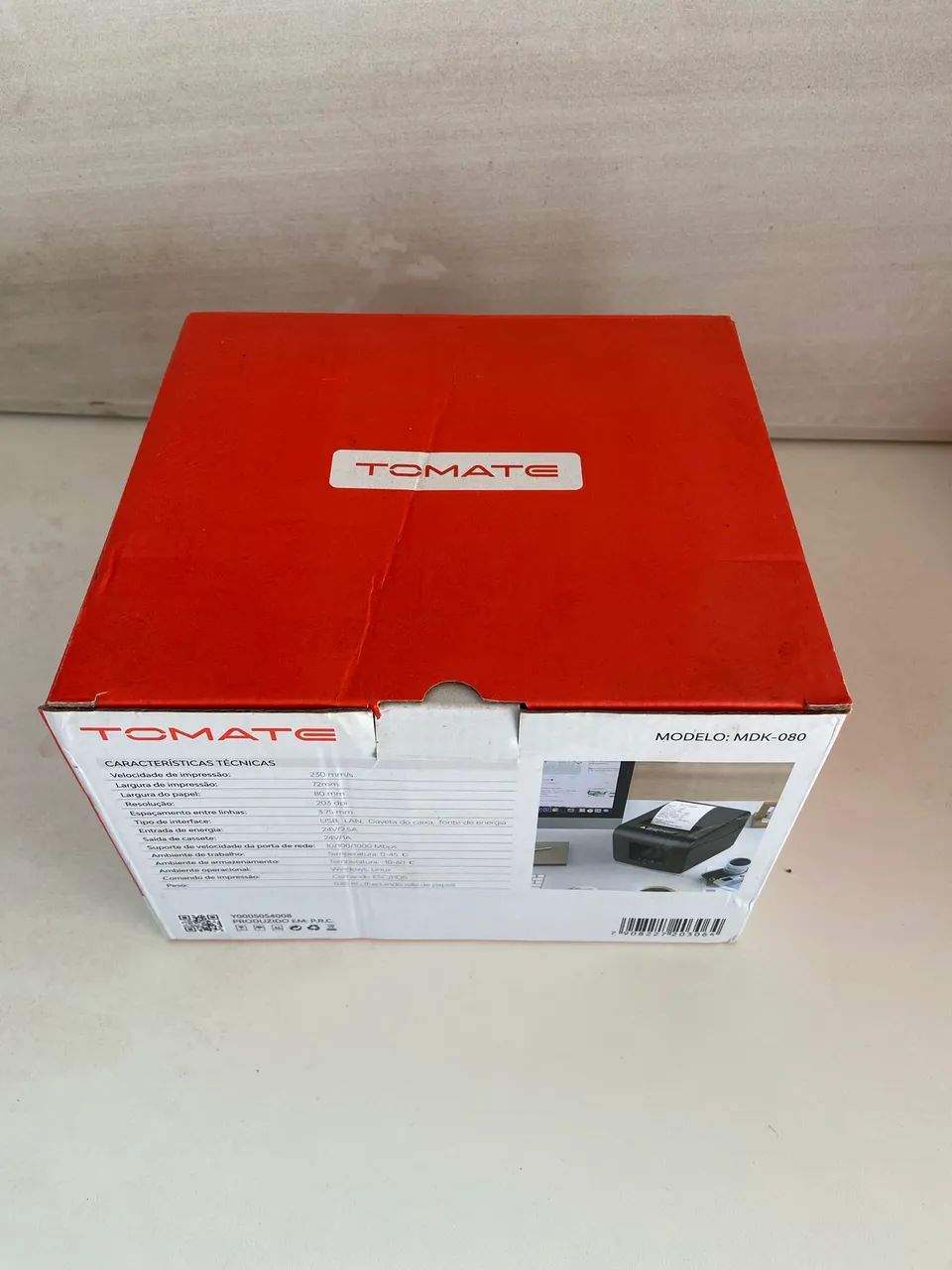 Impressora Tomate MDK-080 USB Rede 80mm Monocromática Bivolt - Foto 4