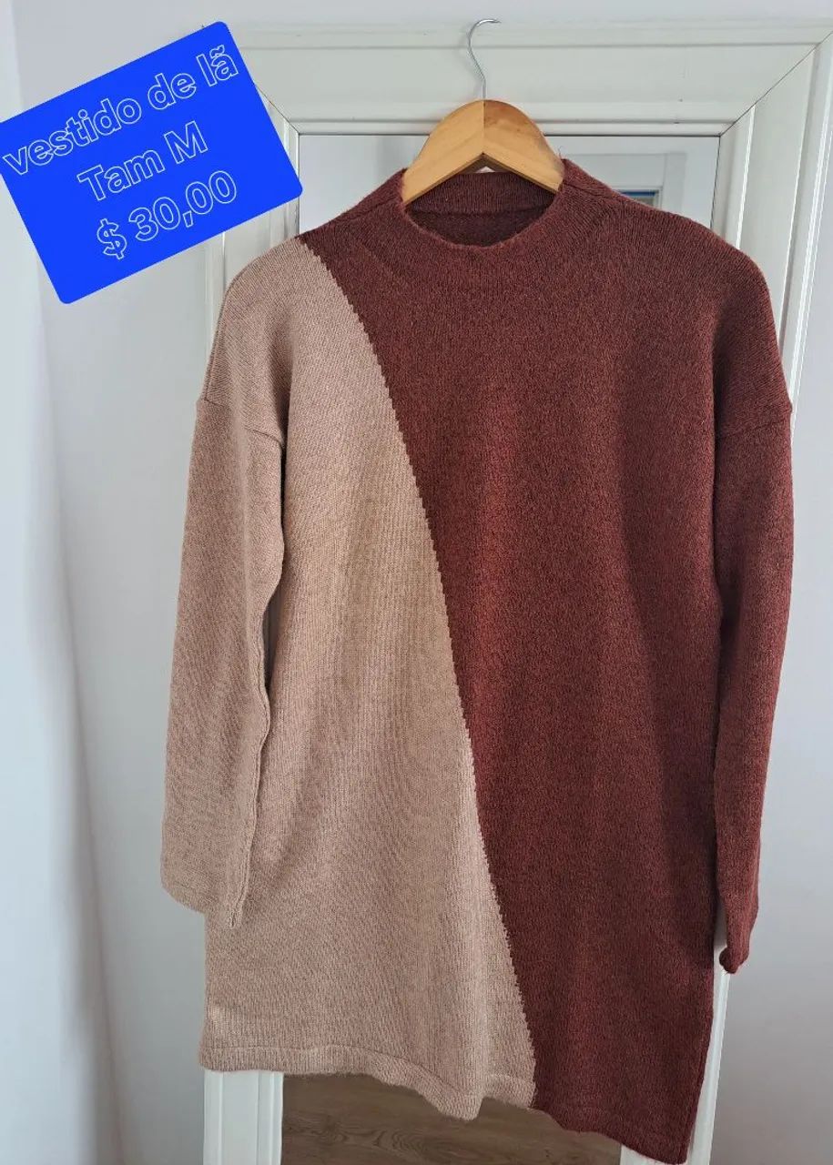 Vestido de lã  - Foto 2