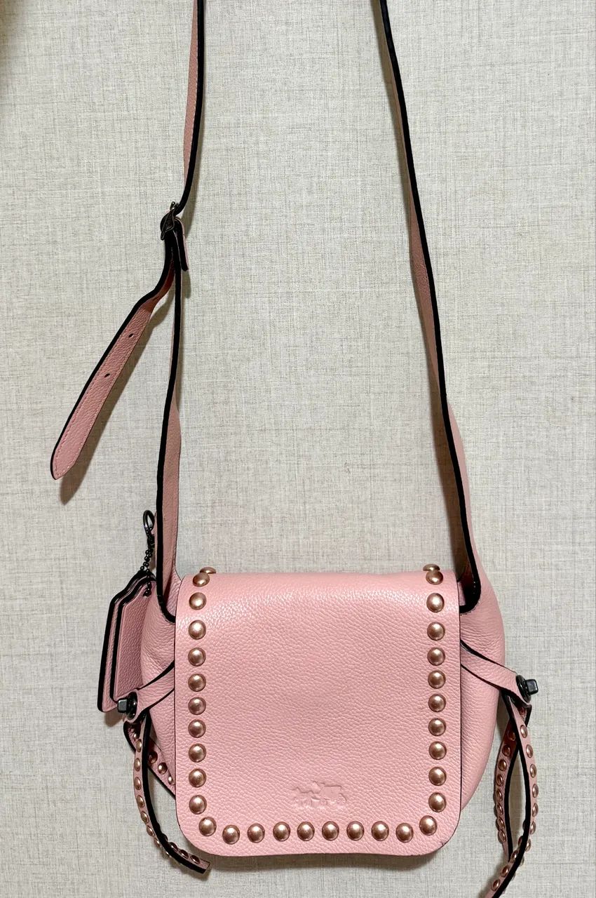 Bolsa Coach original em couro  - Foto 3