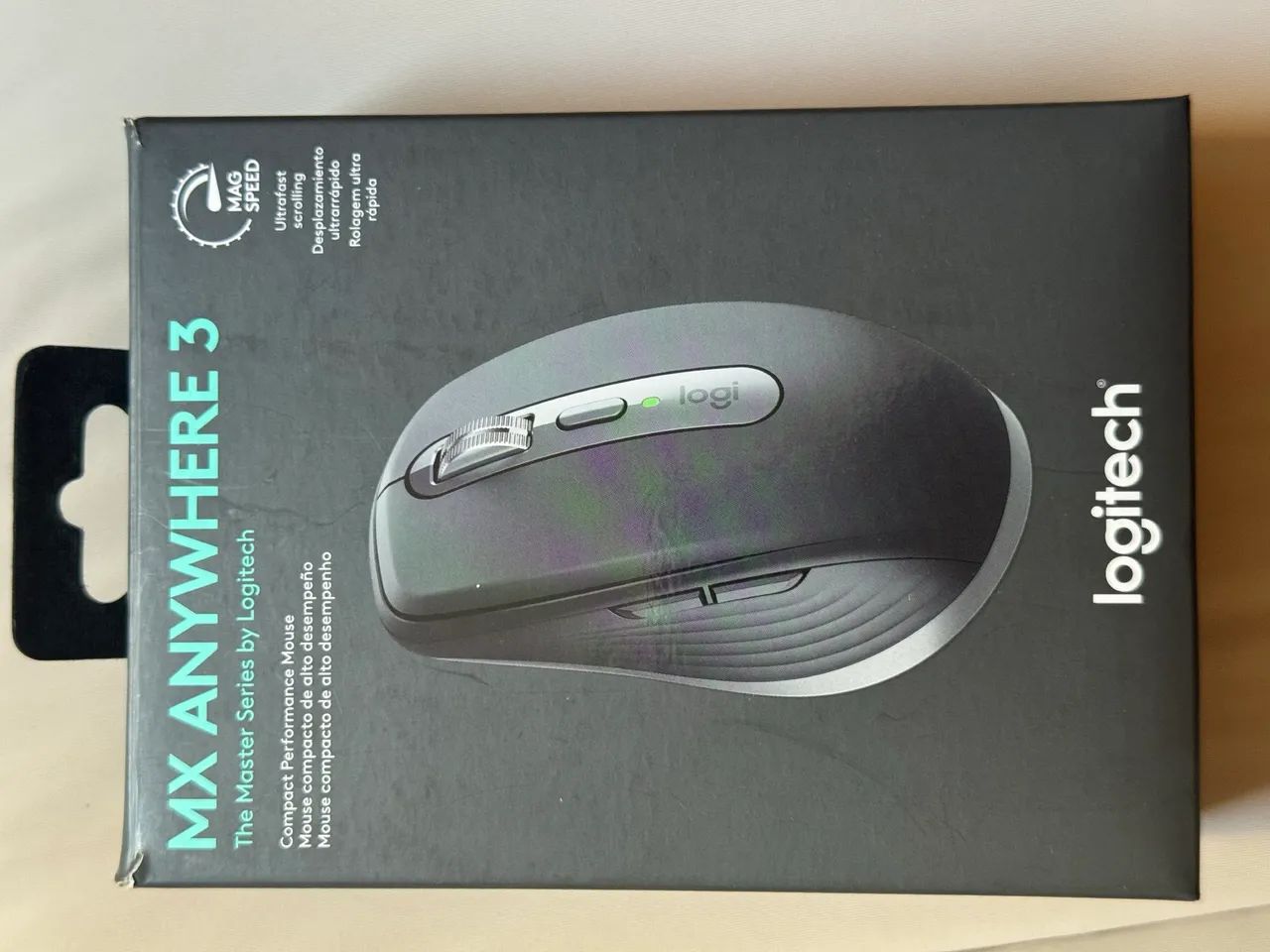 Mouse Logitech MX Anywhere 3 - na caixa em perfeito estado