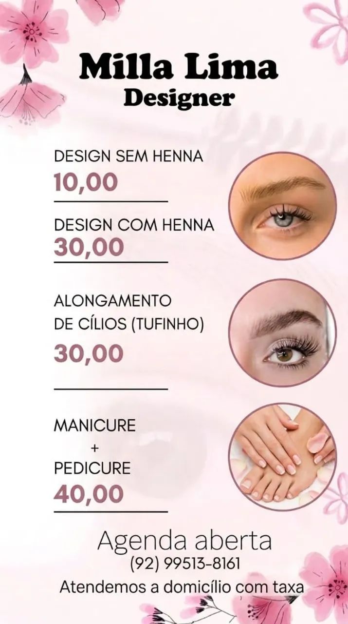 Unhas cílios sobrancelha  - Foto 2