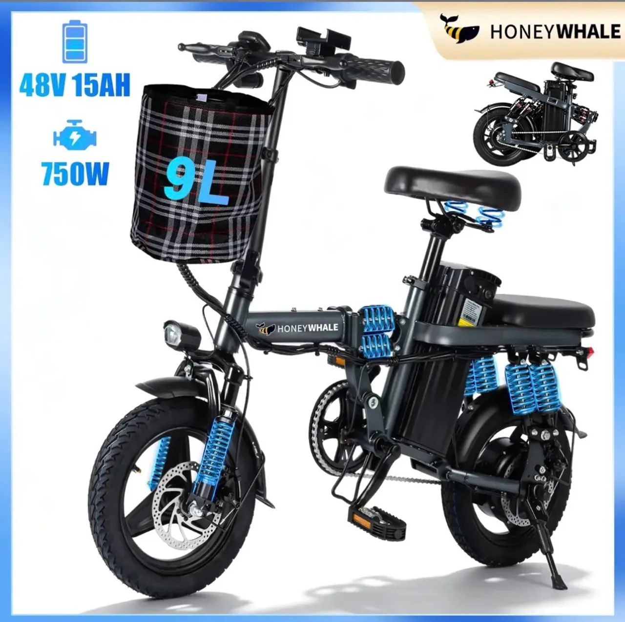Bicicleta elétrica Honeywhale S6 Pro S - Foto 3