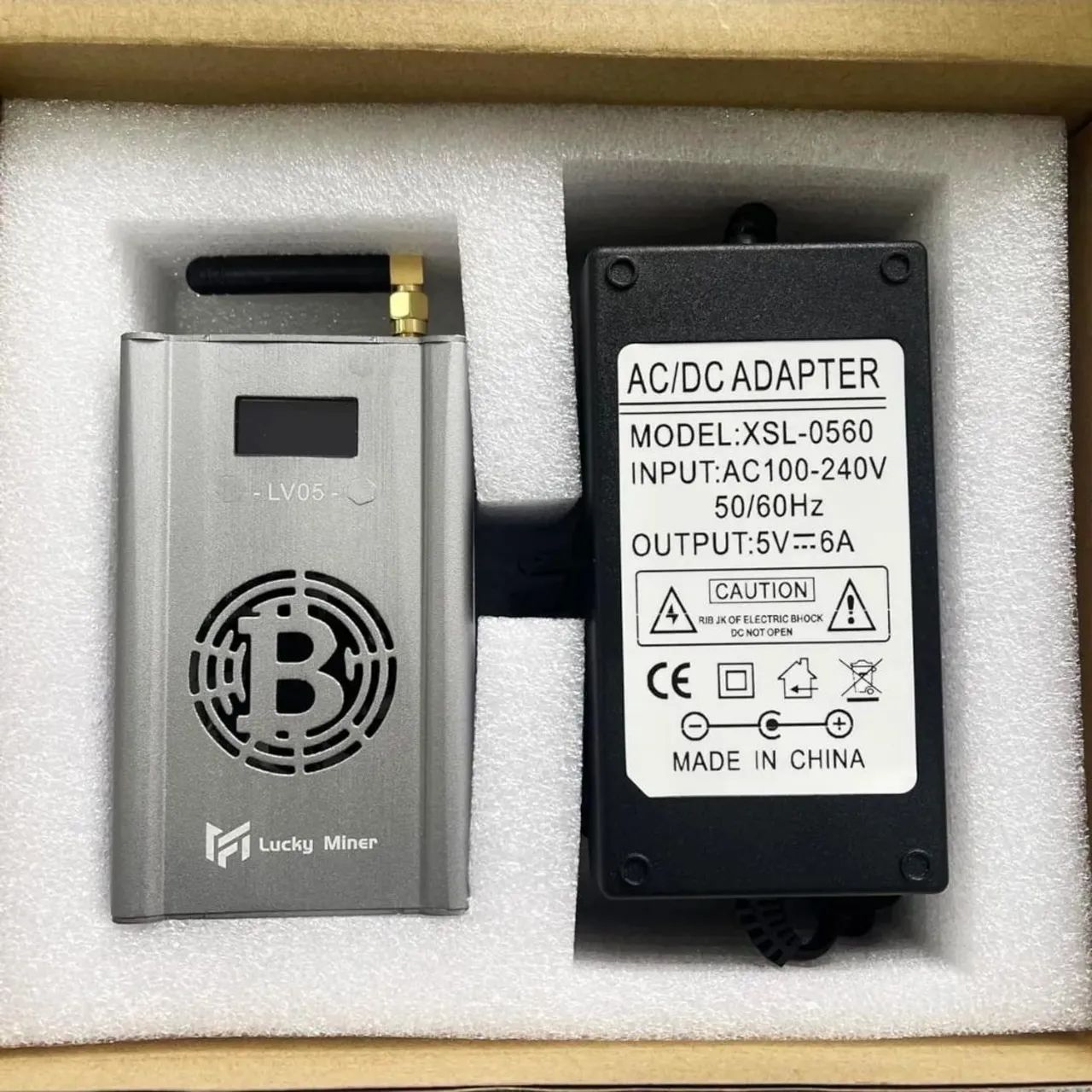 Minerado.ra De Bitcoin Lucky Miner Lv05 320gh/s 15w - Placas de Vídeo -  Maracanã, Praia Grande 1473259918 | OLX