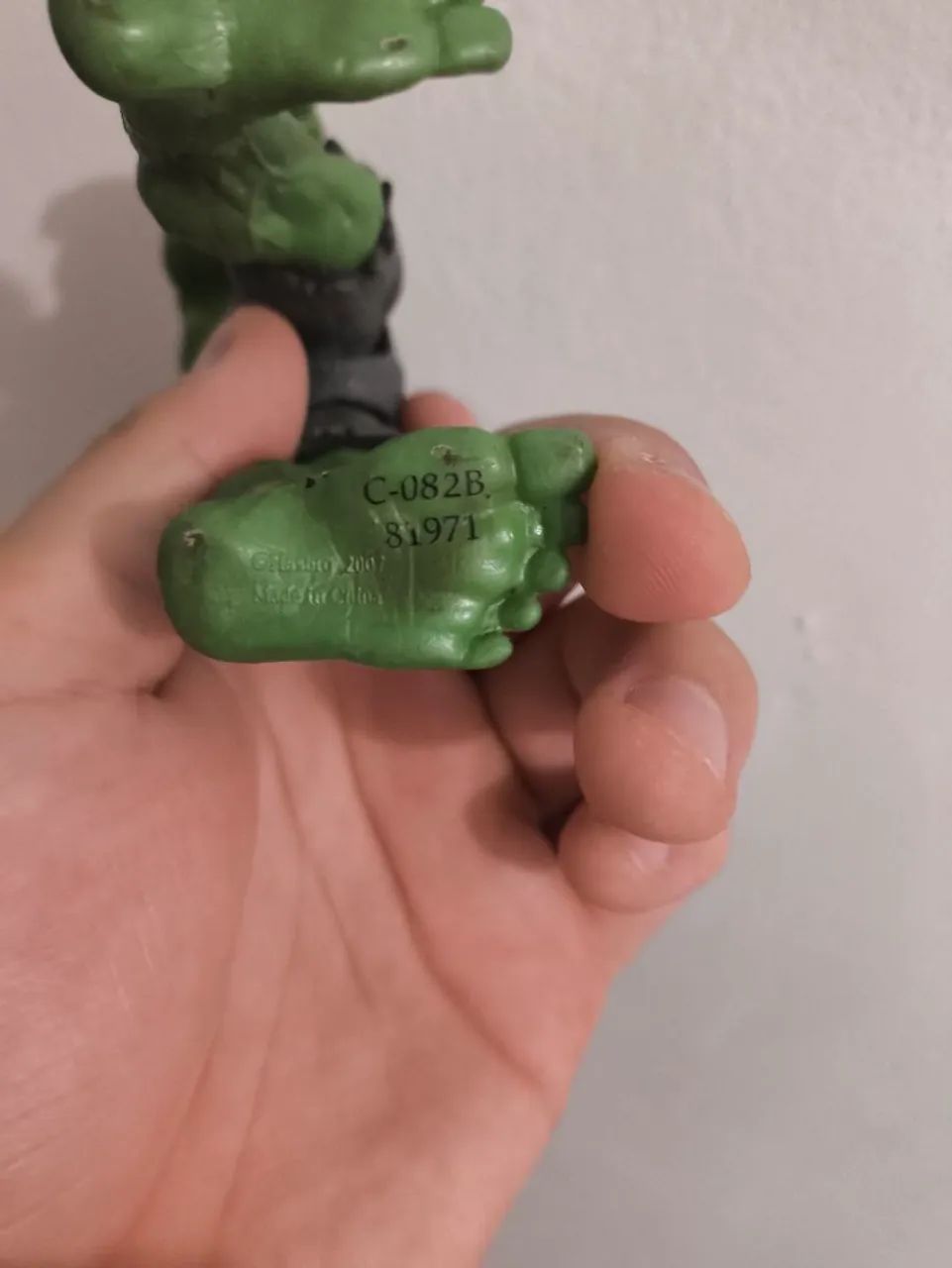 Boneco do Hulk 2007 perfeito estado  - Foto 3