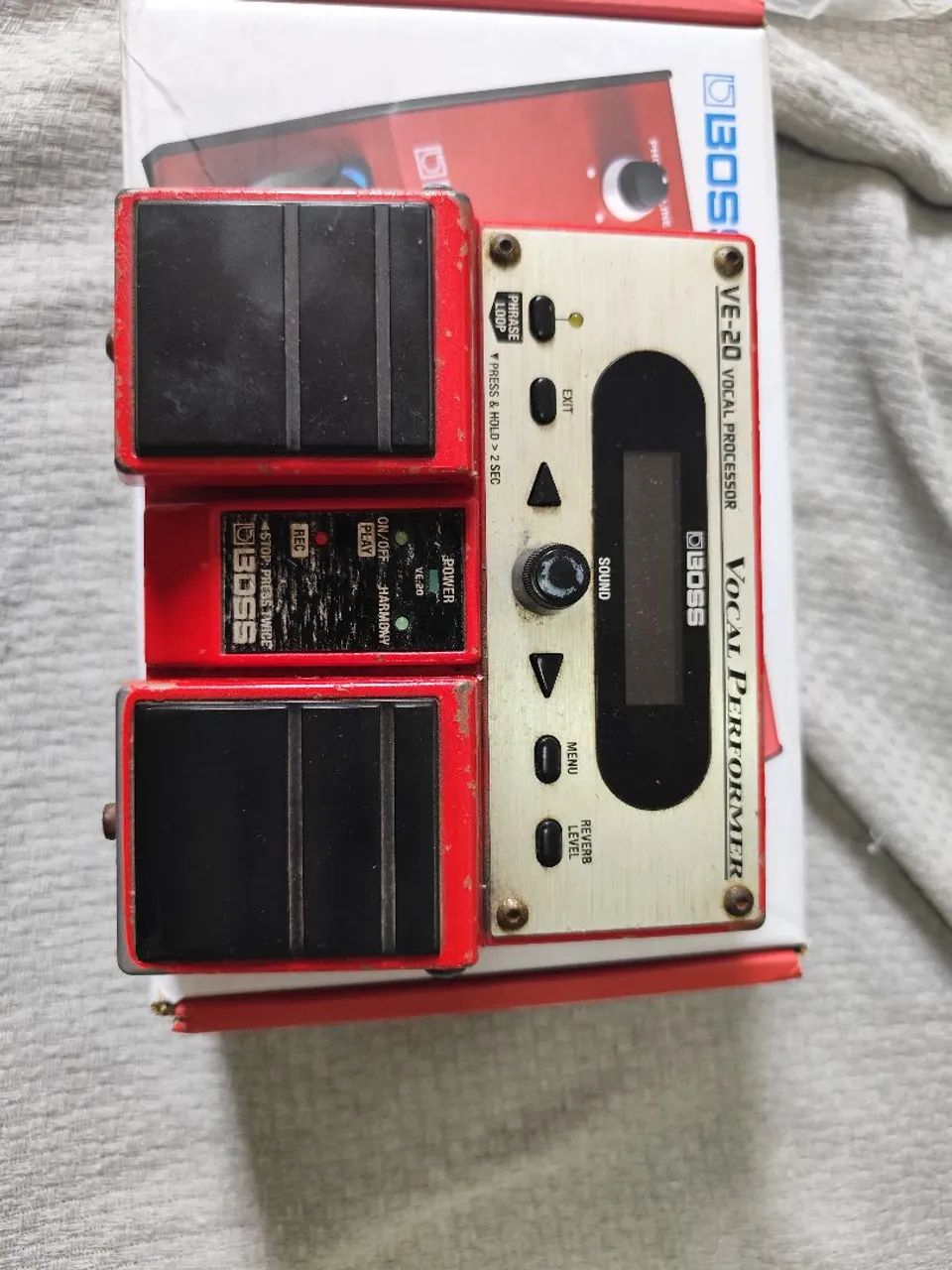 PEDAL (VOZ) VOCALIST VE-20 BOSS - Instrumentos musicais - Cajá