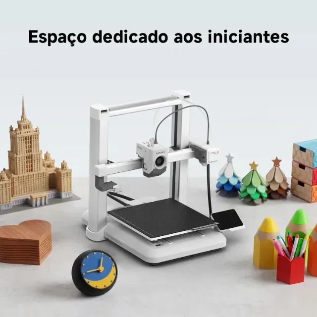 Impressora 3D Kobra 4 Combo com Secador Colorida Anycubic - Foto 3