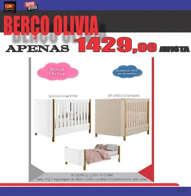 BERÇO OLIVIA