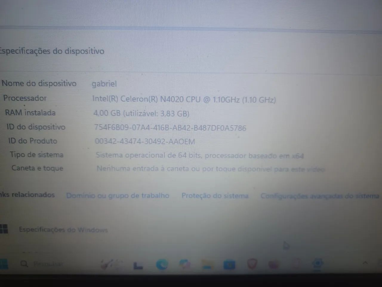 Notebook positivo tela de 14 polegadas , Bateria com duração de até 6 horas , 4GB de Ram ! - Foto 4