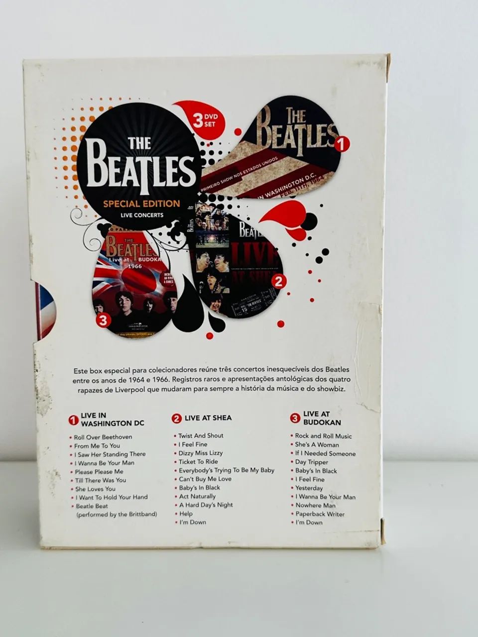 DVD Box The Beatles 3 shows incríveis. - Foto 2