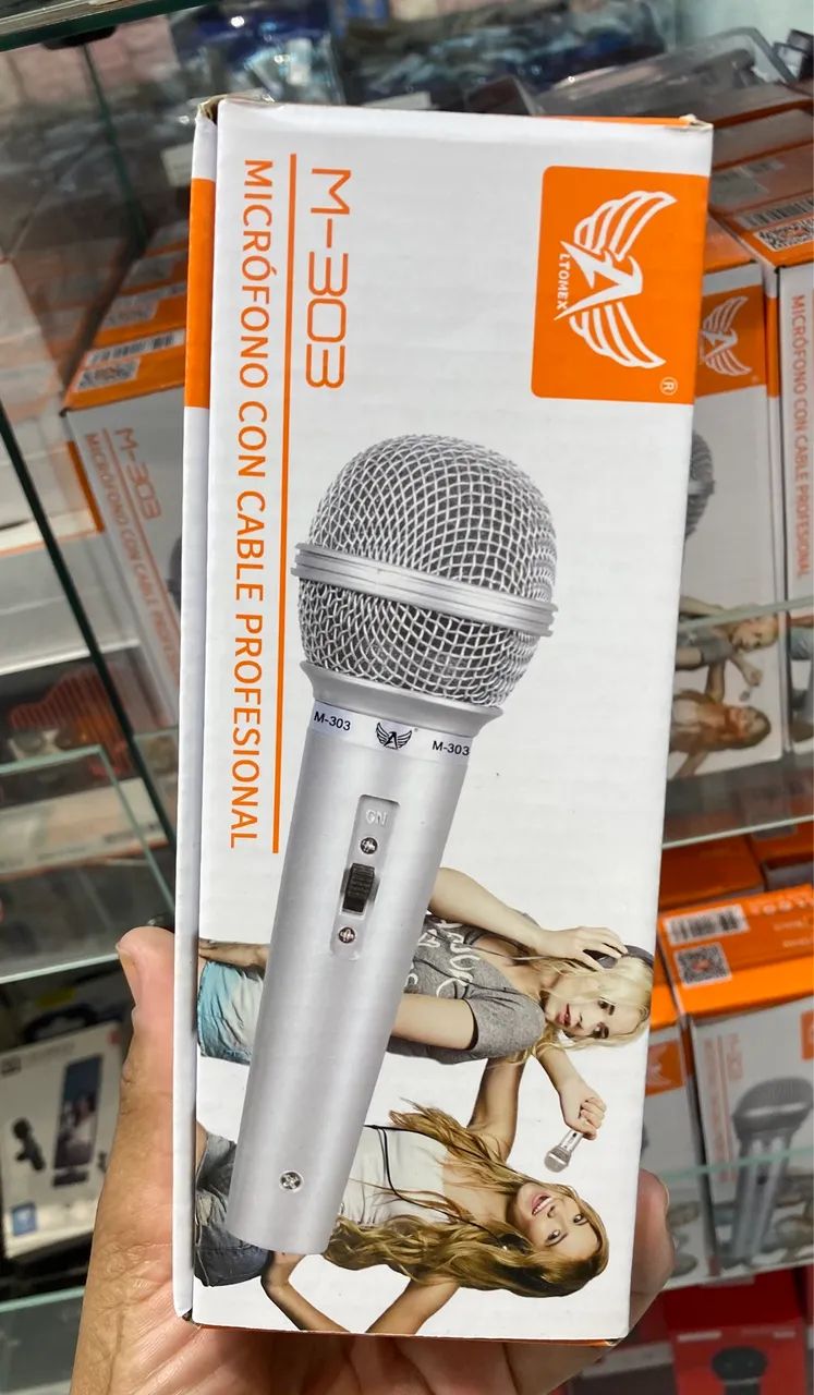 Microfone Profissional Unidirecional