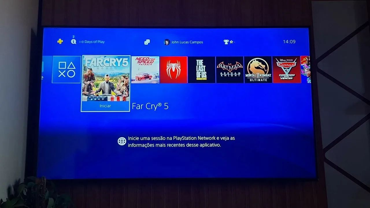 Ps4 Flat 500gb - Foto 2
