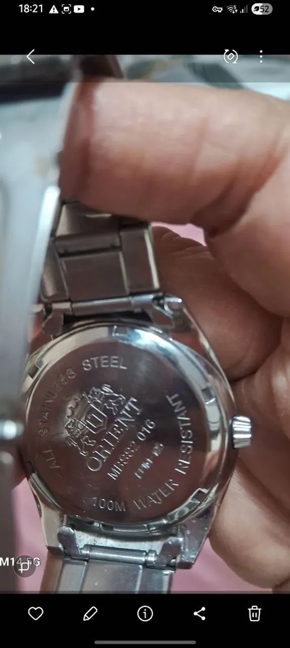 Relogio orient - Foto 2