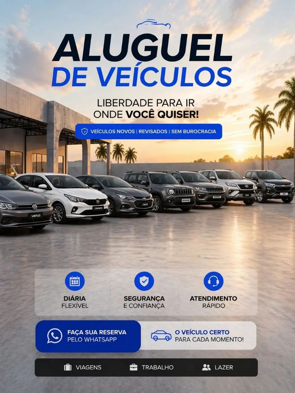 Locação de veículo/ Aluguel de carro - Foto 2