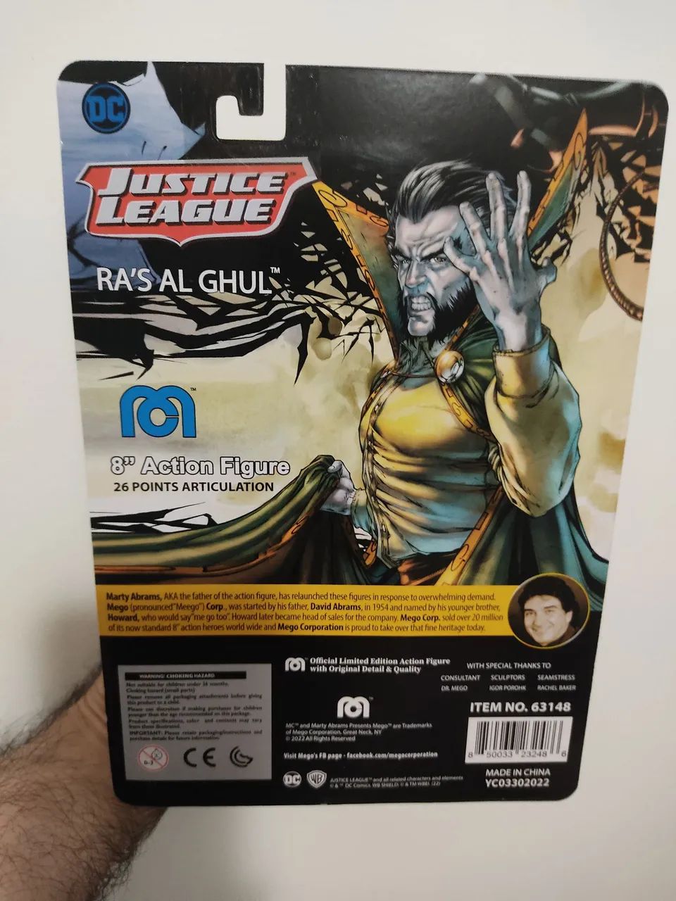 Mego Ra's Al Ghul Justice League 20cm  - Foto 2