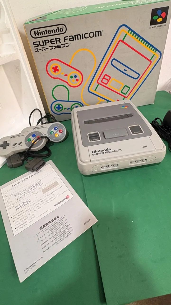 Console super famicom nintendo offboard - Foto 5