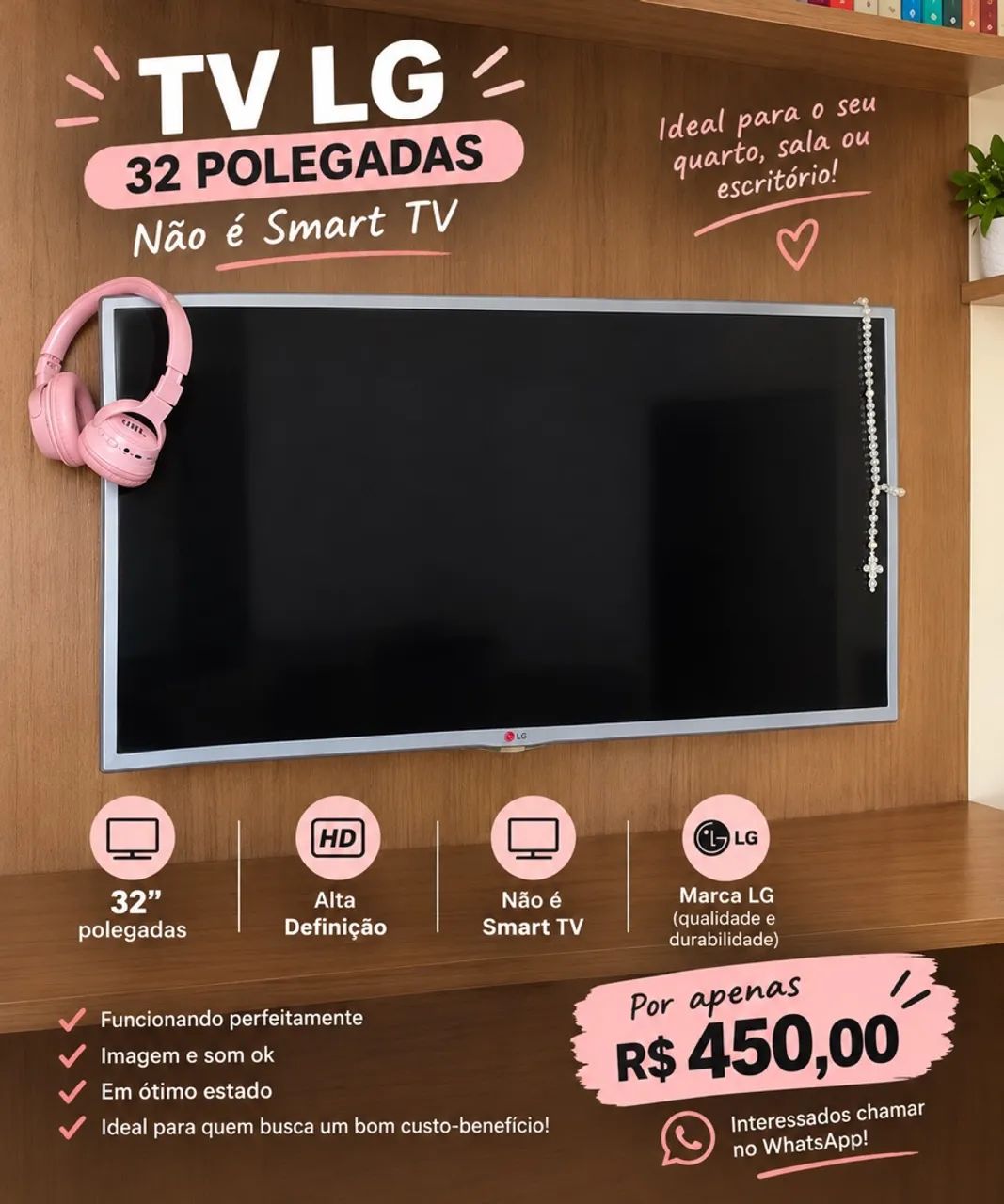 ? VENDO TV LG 32 POLEGADAS