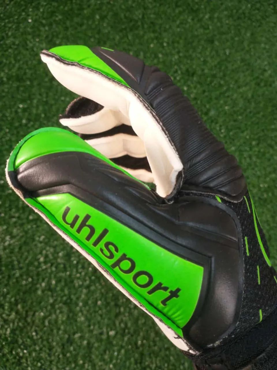 Luva Goleiro Semi Pro Uhlsport Classic Soft Advanced - Foto 4