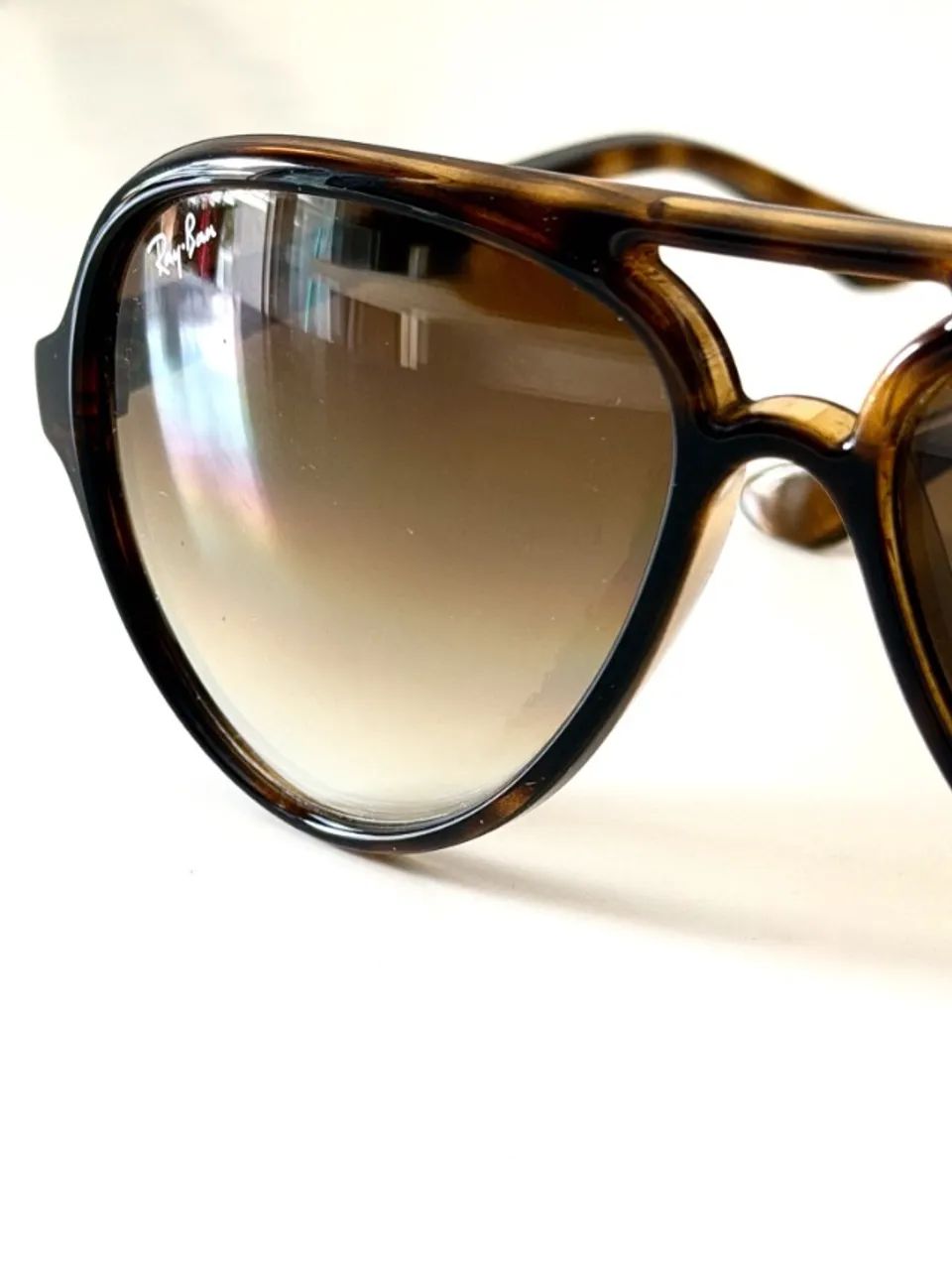 Óculos Ray Ban aviador moderno RB4376 - Foto 5
