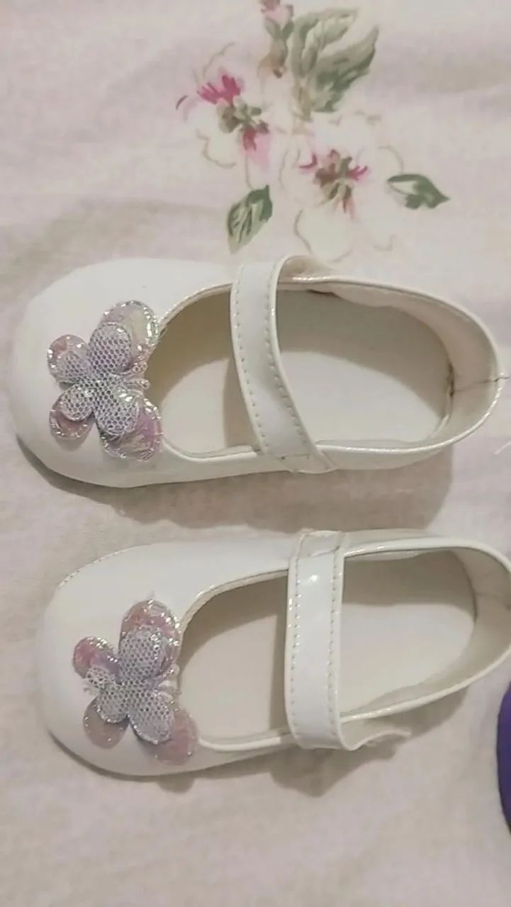 Sapatinhos de bebê menina  - Foto 5