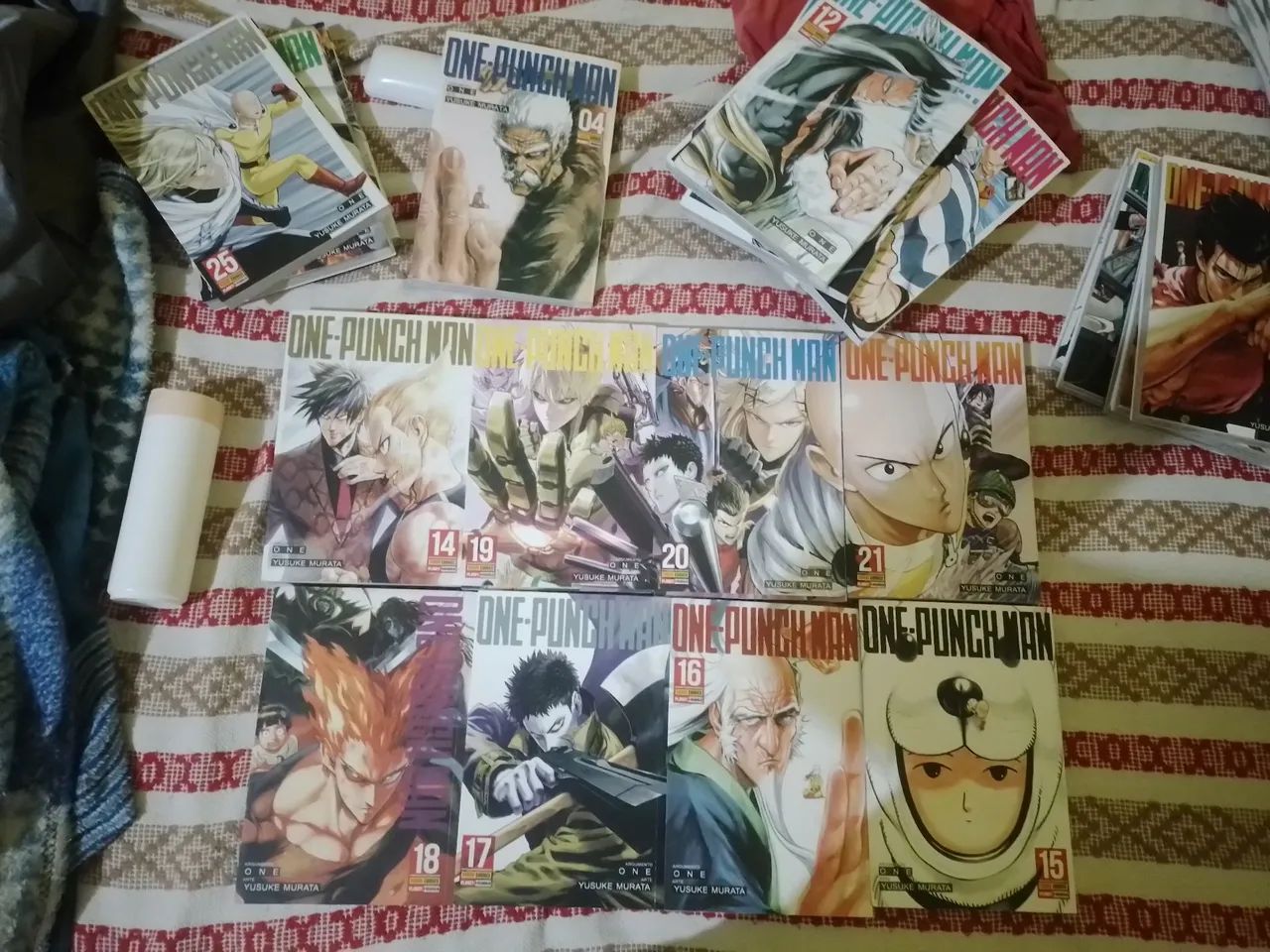 Kit de mangás de One Punch Man