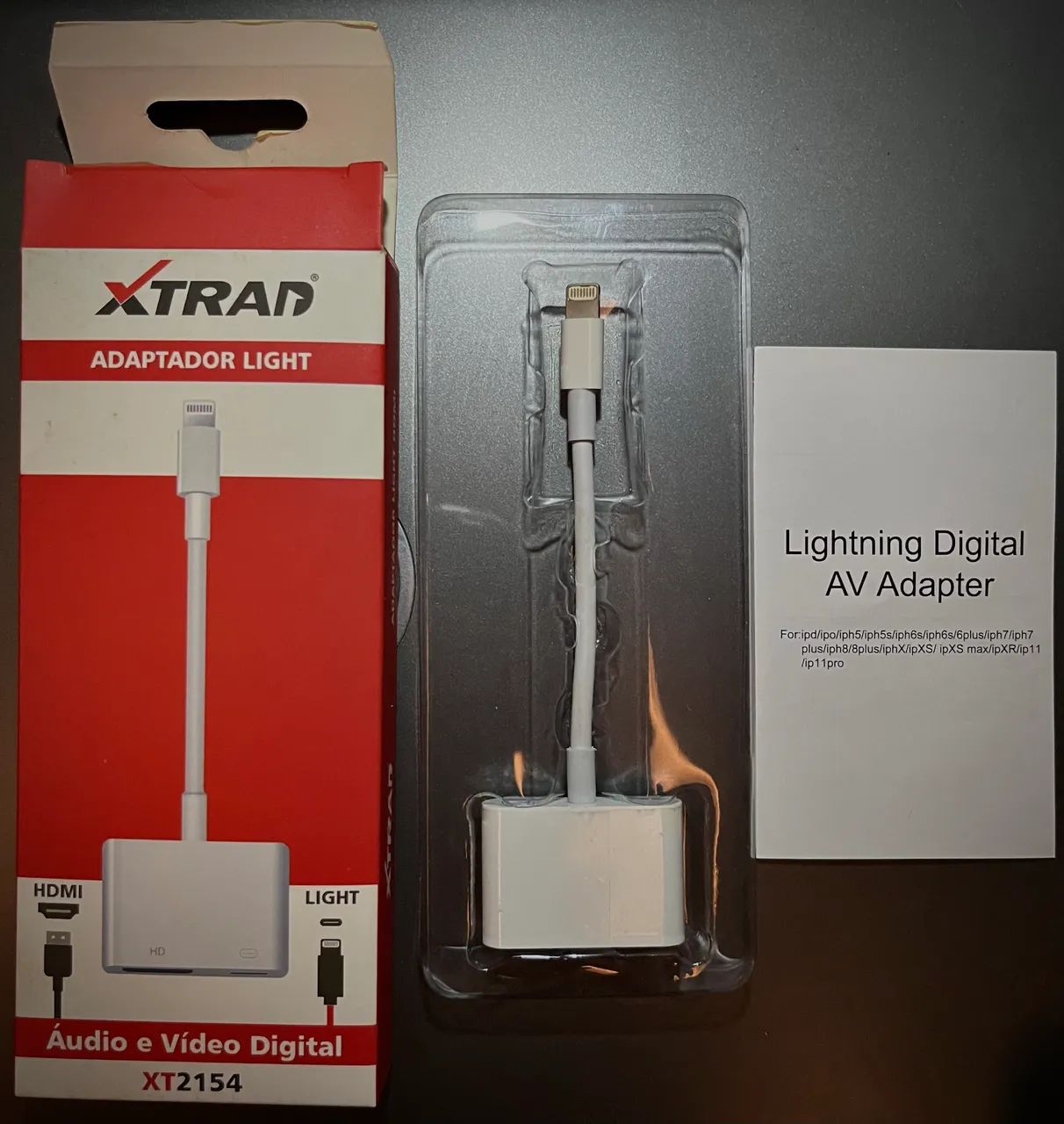 Adaptador Lightning + HDMI XTRAN XT2154