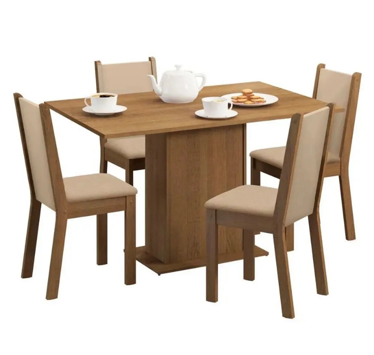 Mesa com 4 cadeiras