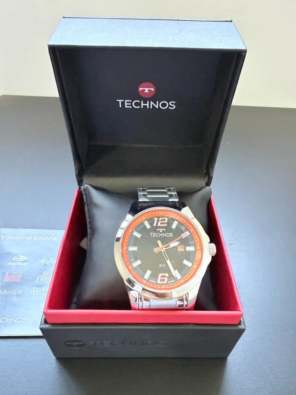Relógio Tecnos Racer 50m - Foto 2