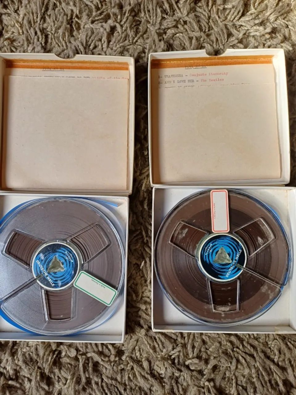 140 Fitas Dewtsche Welle  Para Gravador de Rolo 5 e 6 Polegadas Rs 20,00 a Unidade - Foto 2