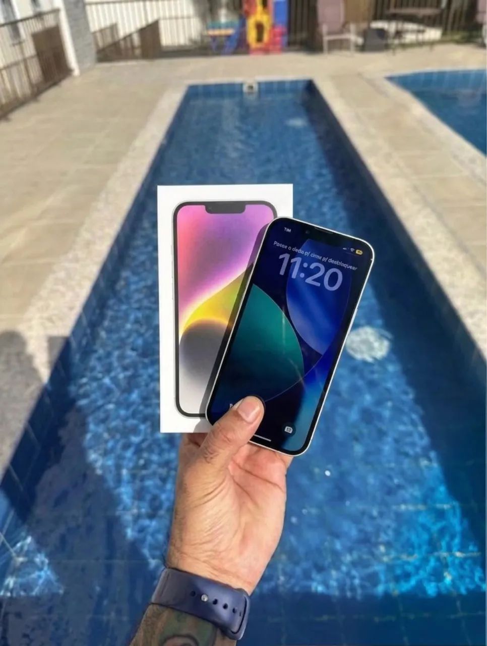 iPhone 14 Branco em até 12x - Foto 2