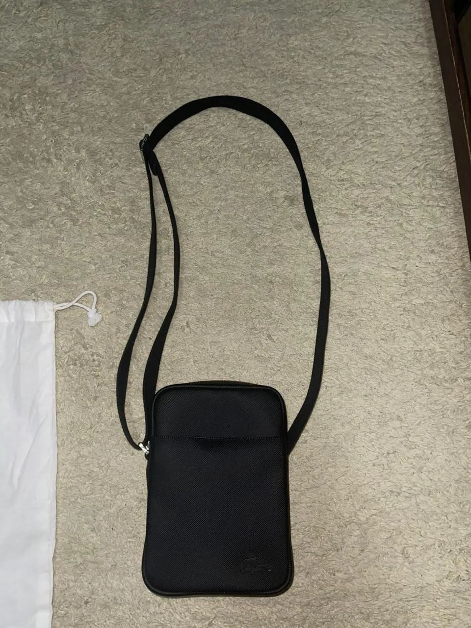 BOLSA LATERAL LACOSTE EFEITO PIQUÉ - Foto 5