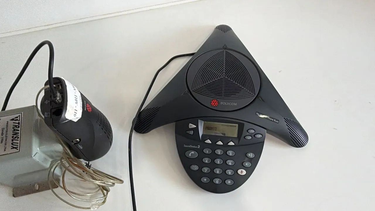 Telefone Polycom Soundstation de Conferência