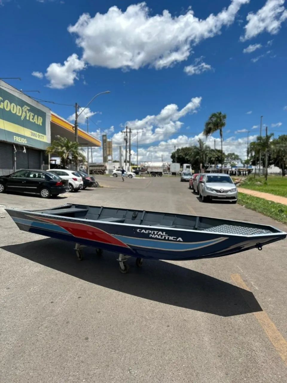 Canoa de alumínio com ótima flutuação - Foto 2