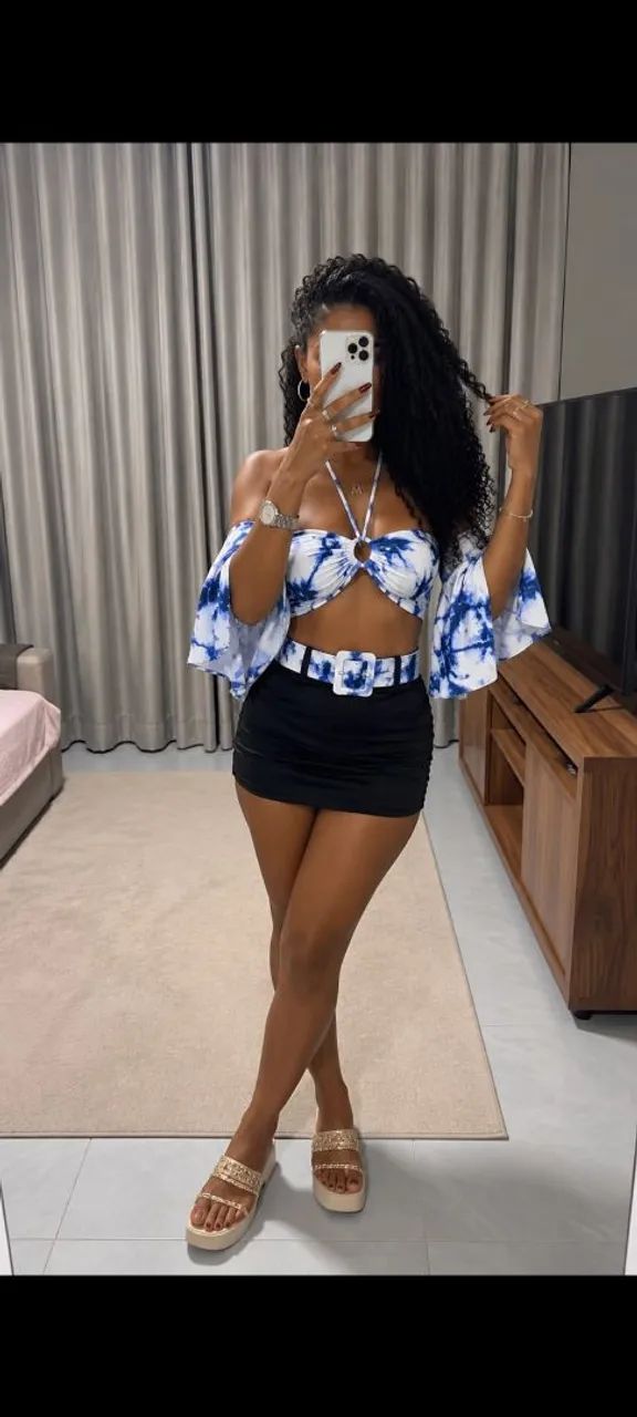 conjunto short saia - Foto 2