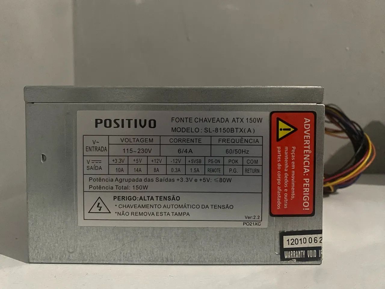 Fonte Positivo Atx 150W