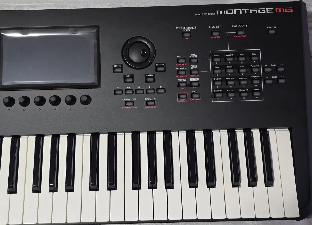 Teclado Yamaha Montage M6 zero - Foto 5