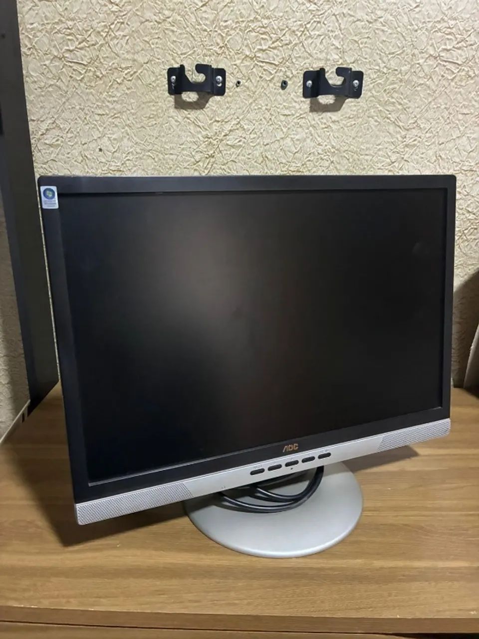 Monitor AOC 19" Widescreen 912Vwa com Cabo HDMI + Cabos