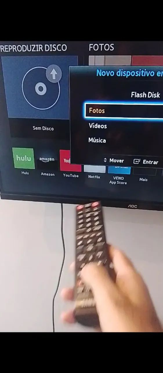 Aparelho Blu-ray com controle original funcionando perfeito  o USB  - Foto 5