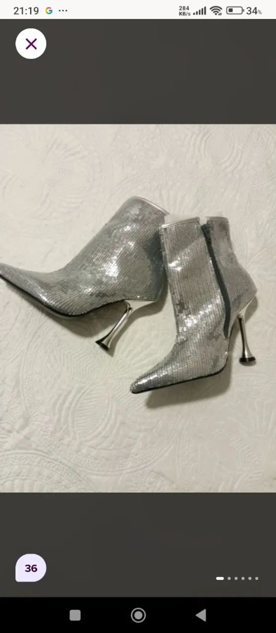 Bota Laysa Monteiro 36 nova