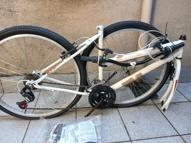 Bicicleta Bicicleta Track Aro 26 Branca - Foto 3