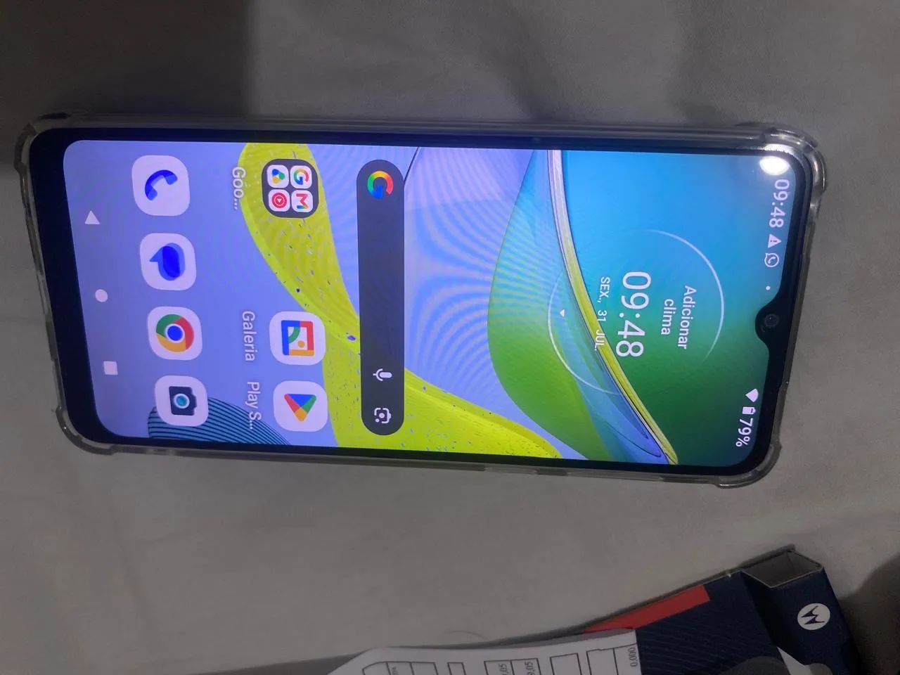 Moto E13 o mais novo do Brasil com Nota Fiscal e caixa