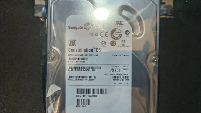 3 HD's 3.5 Seagate Constellation & Barracuda 1TB - 100% saudáveis