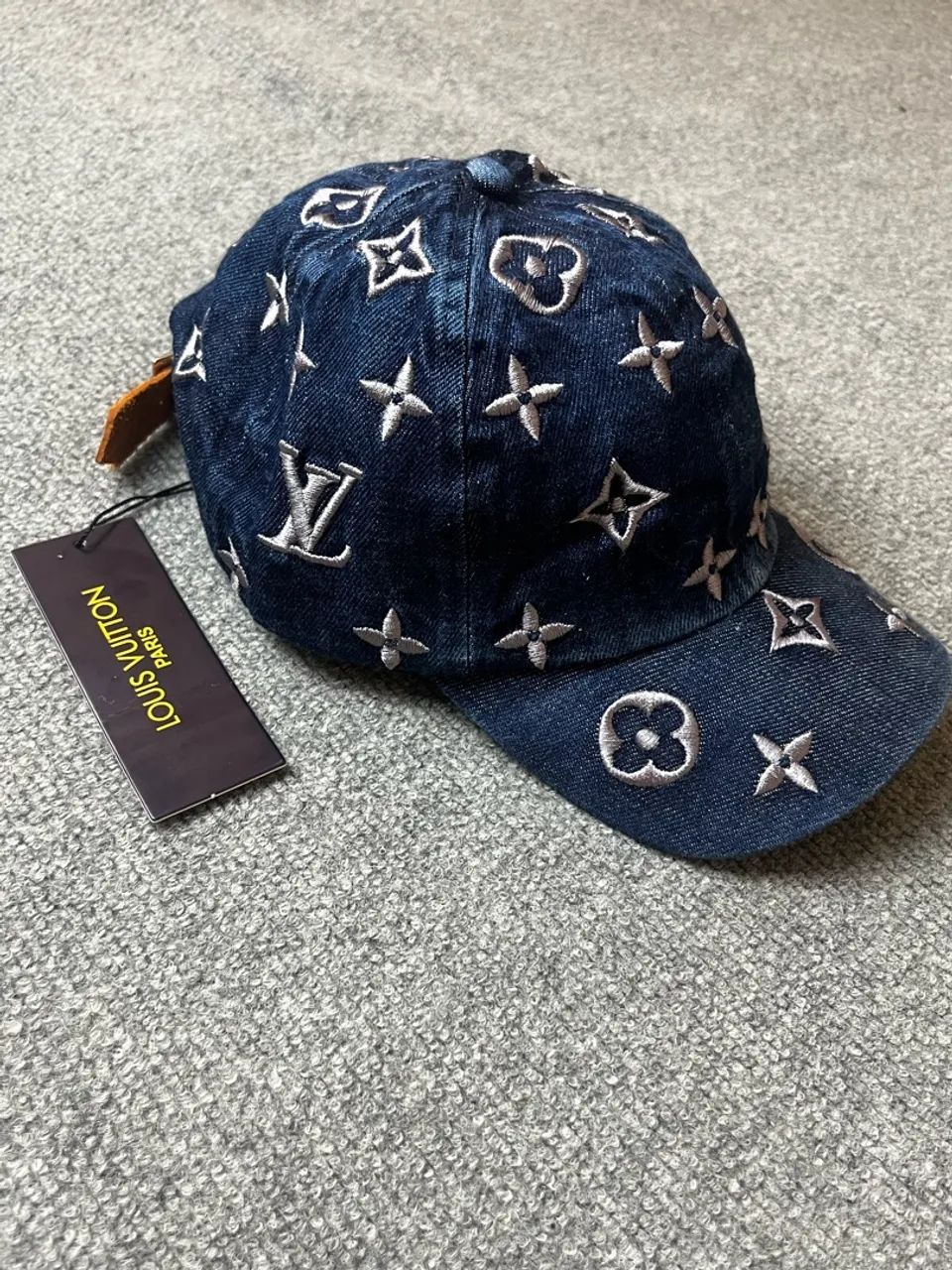 Boné Louis Vuitton Monogram Azul Marinho - Foto 2