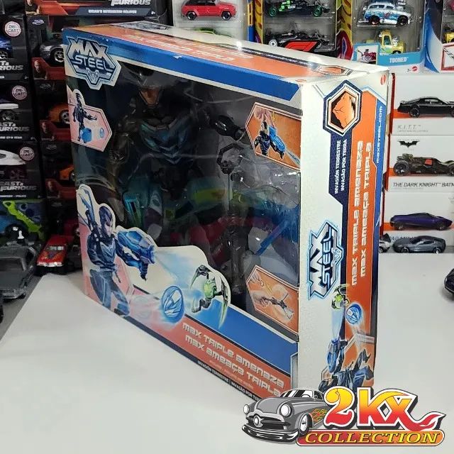 Max Steel - Max Ameaça Tripla - 2014 - Na Caixa - Foto 4